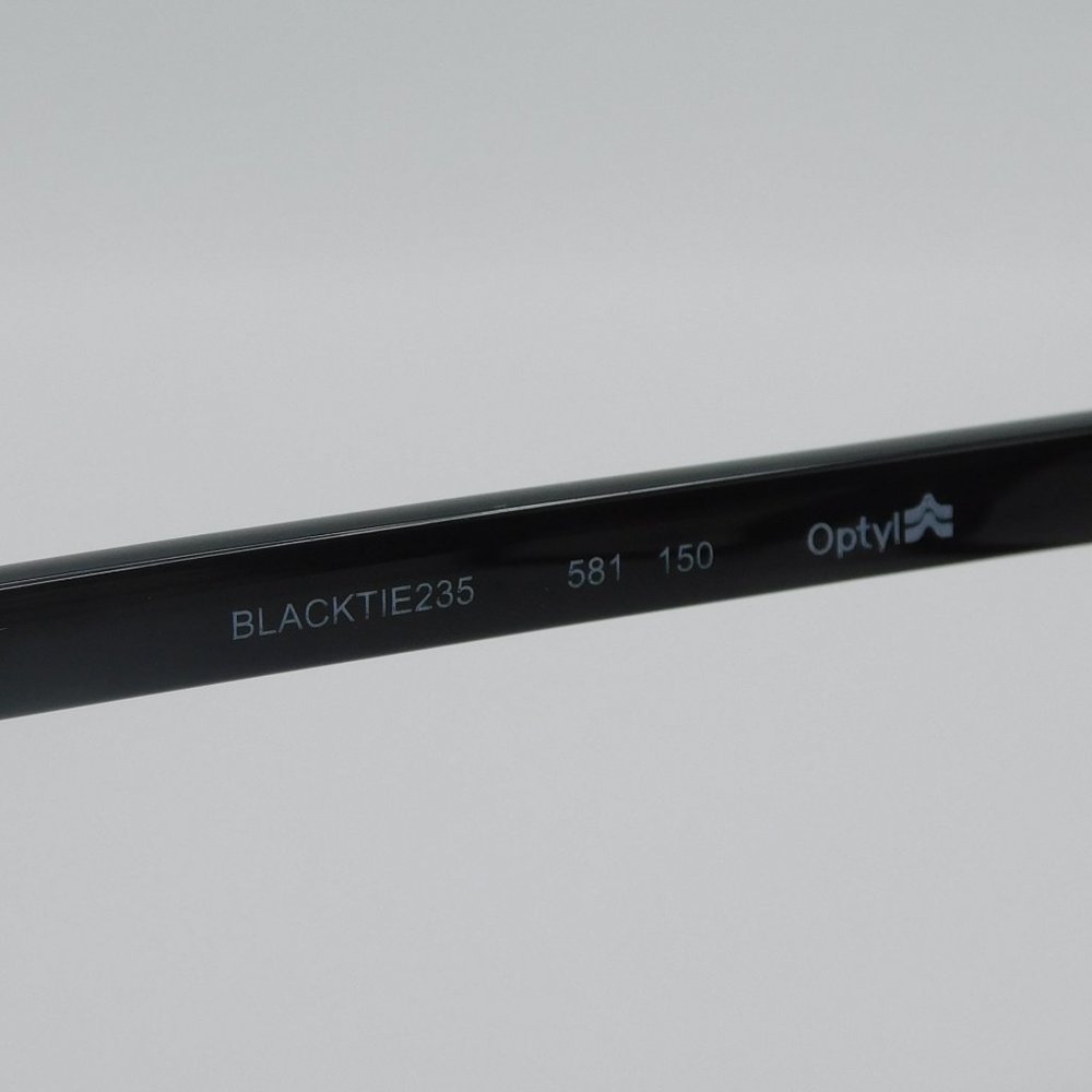 NEW DIOR BLACKTIE 235 581 HAVANA BLACK RECTANGULAR EYEGLASSES FRAME 54-1… - Picture 7 of 10